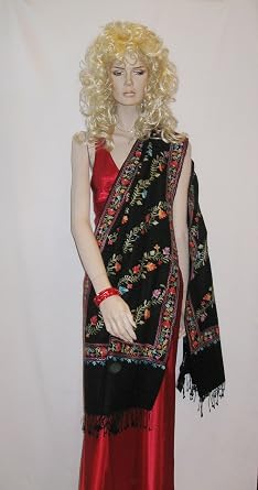 Scarf/Scarves/Shawl/Shawls/Embroidery Shawl from Cashmere Pashmina Group (12)