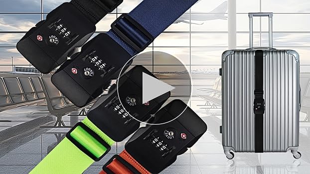 Amazon.co.jp: 【高級品質・旅行好きに 自動車ベルト素材の TSA ロック