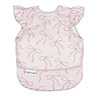 Vista 20 de Tiny Twinkle Babero para Niñas a Prueba de Manchas Babero Impermeable para Niños Pequeños para Comer Delantal para Bebé para Alimentación