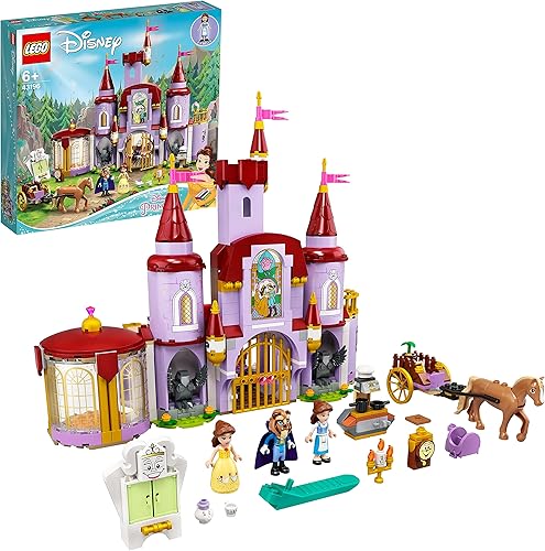 LEGO Disney Belle's Castle 43196 — priekinis vaizdas
