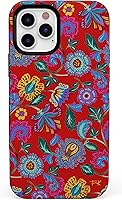 Vista 19 de Casely Funda para iPhone 12/12 Pro Compatible con MagSafe Doodle Bug Funda Crayola Crayon