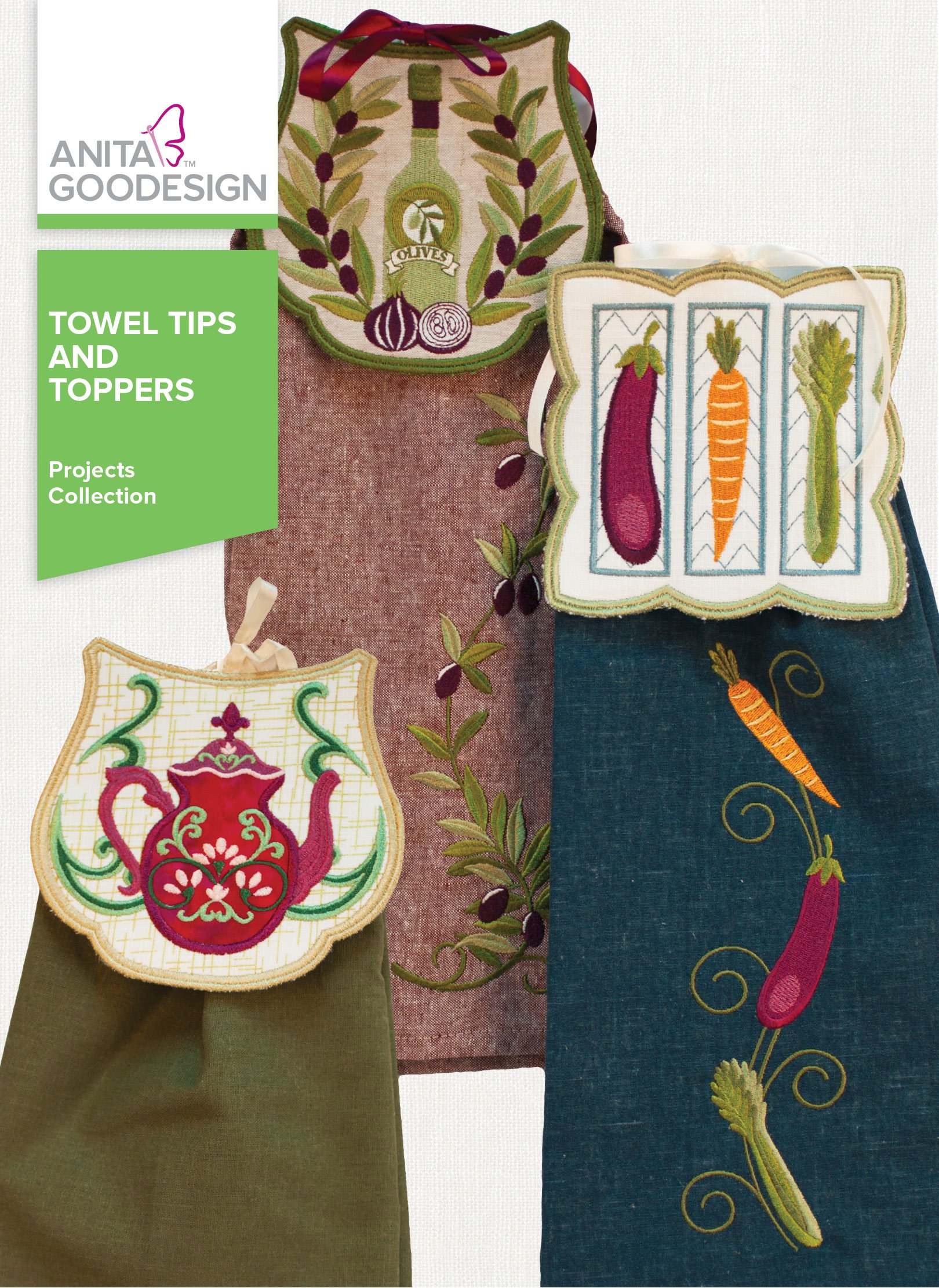 Design Embroidery Machine Topper Towel EMBROIDERY & ORIGAMI