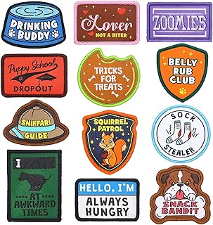Funny Velcro Patches For Dog Harness Picks collage image 1