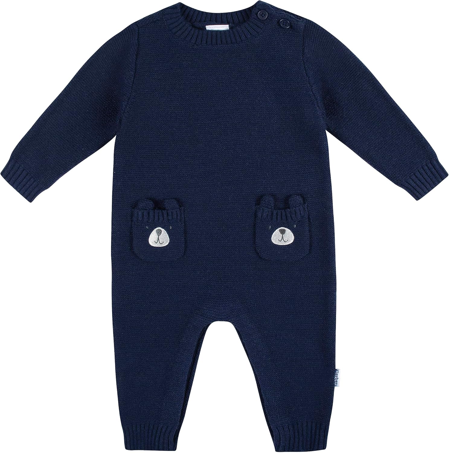 Gerber baby boys sweater knit romper jumpsuit
