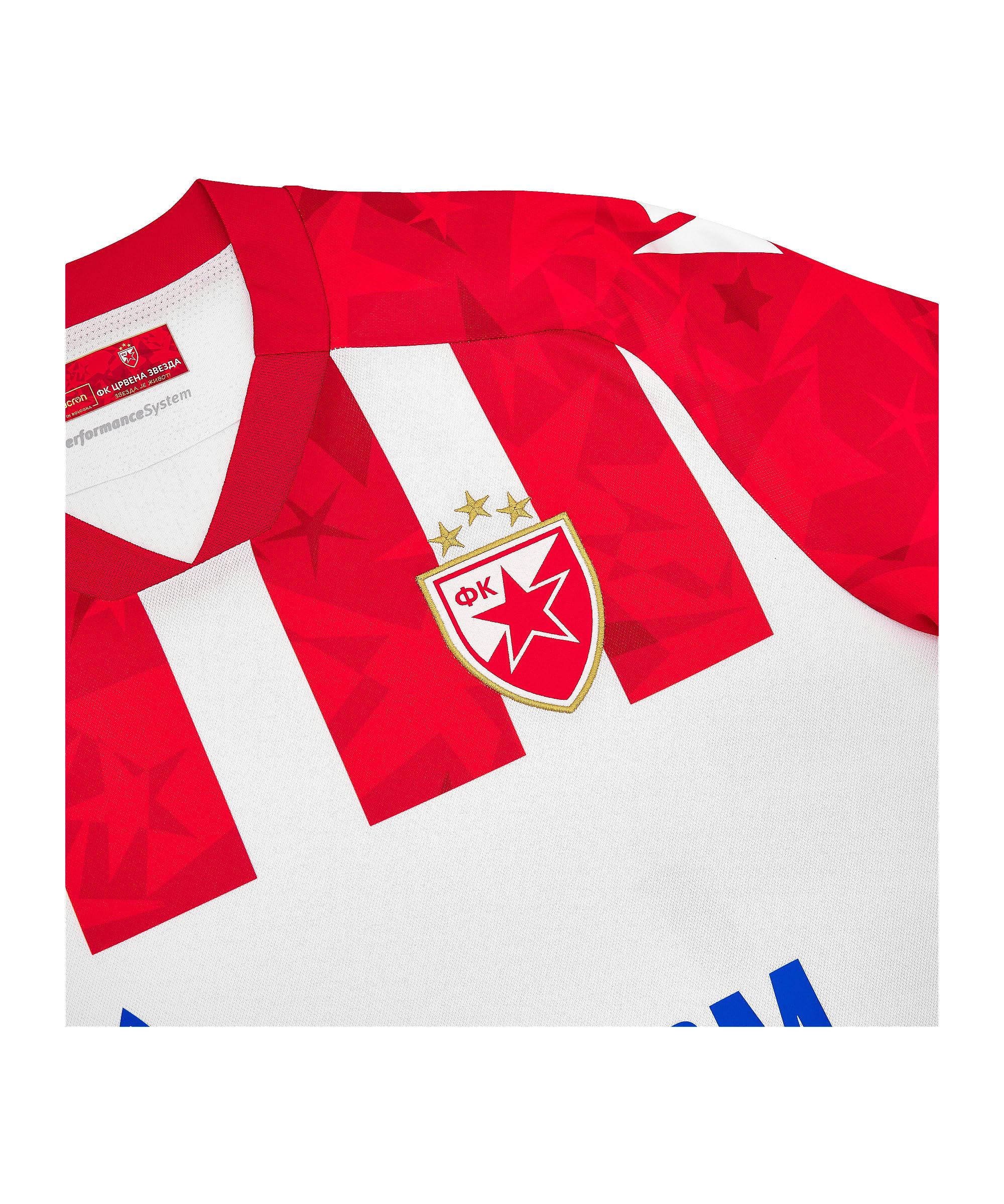 Macron er Stern Belgrad Trikot Home 2024/2025 Unisex