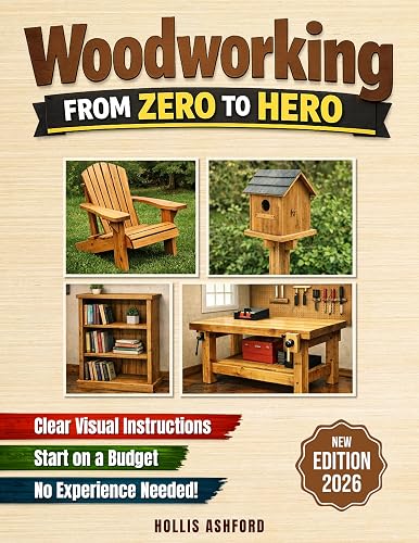 Woodworking from Zero to Hero: Step‑by‑Step Woodworking Skills and Projects