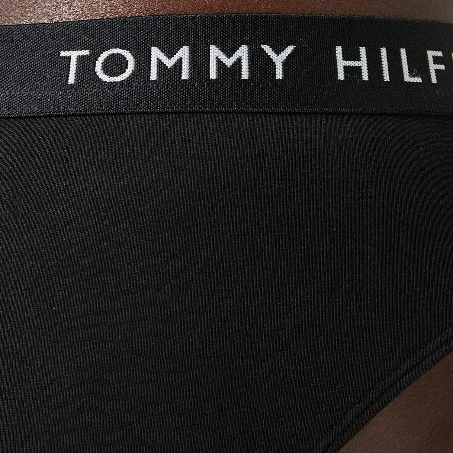 Tommy Hilfiger Slip Uomo Confezione da 3 Brief Intimo S Oro (Black/Sublunar/White) - Immagine 5
