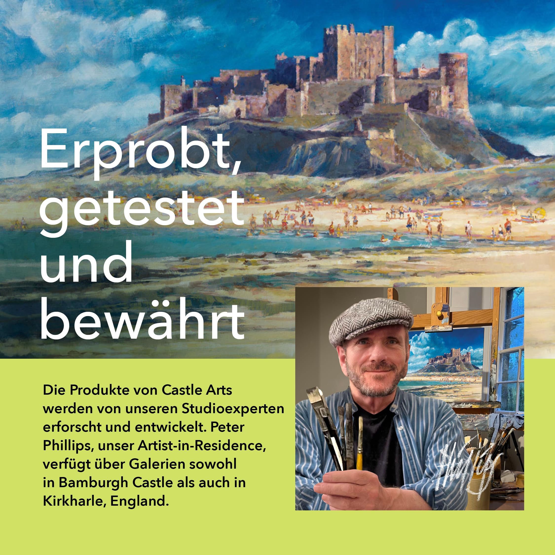 Castle Art Supplies gemischtes Kunstmittel Set | 120+ Künstlerstifte-Kollektion – Buntstifte, Aquarellstifte, Pastellstifte, Metallic-Stifte, Grafitstifte, Kohlestifte | Im übersichtlichen Reiseetui