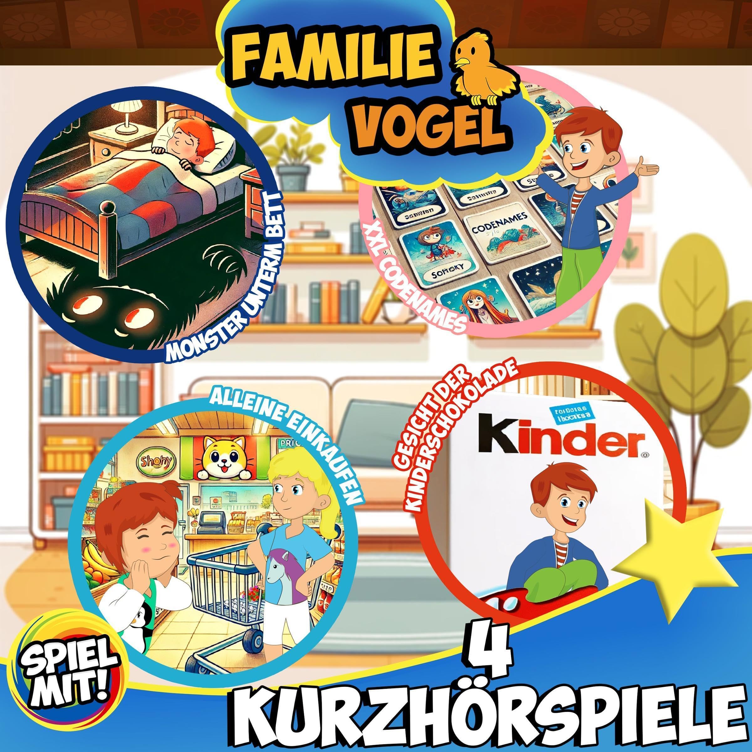 Cover art for 4 Kurzhörspiele