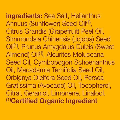 Miniatura 4 de Alba Botanica Exfoliante corporal hawaiano, sal marina revitalizante, 14.5 onzas