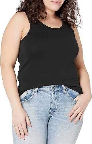 Miniatura 2 de Tienda Essentials - Camiseta de tirantes ajustada para mujer paquete de 2