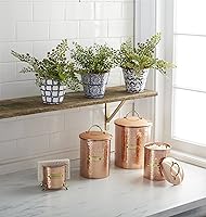 Vista 2 de Mud Pie Soporte para Esponja de Cocina Caddy, Cobre