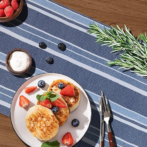 Miniatura 2 de Tapete de mesa de salvamanteles para platos calientes, 12 x 40 pulgadas, resistente al calor, impermeable, decorativo, para granja, cocina,