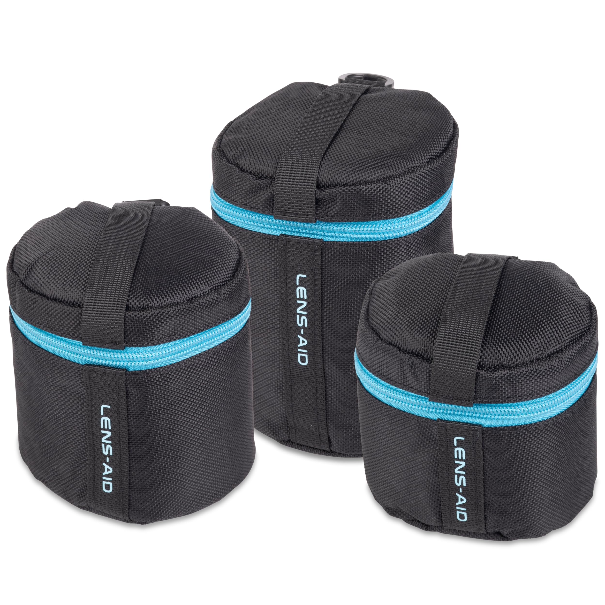 IGadgitz Objektivfilter-Tasche – 3-fach Tasche Für Filter Bis 77 Mm – Sicher & Kompakt Für Kamera-Filter
