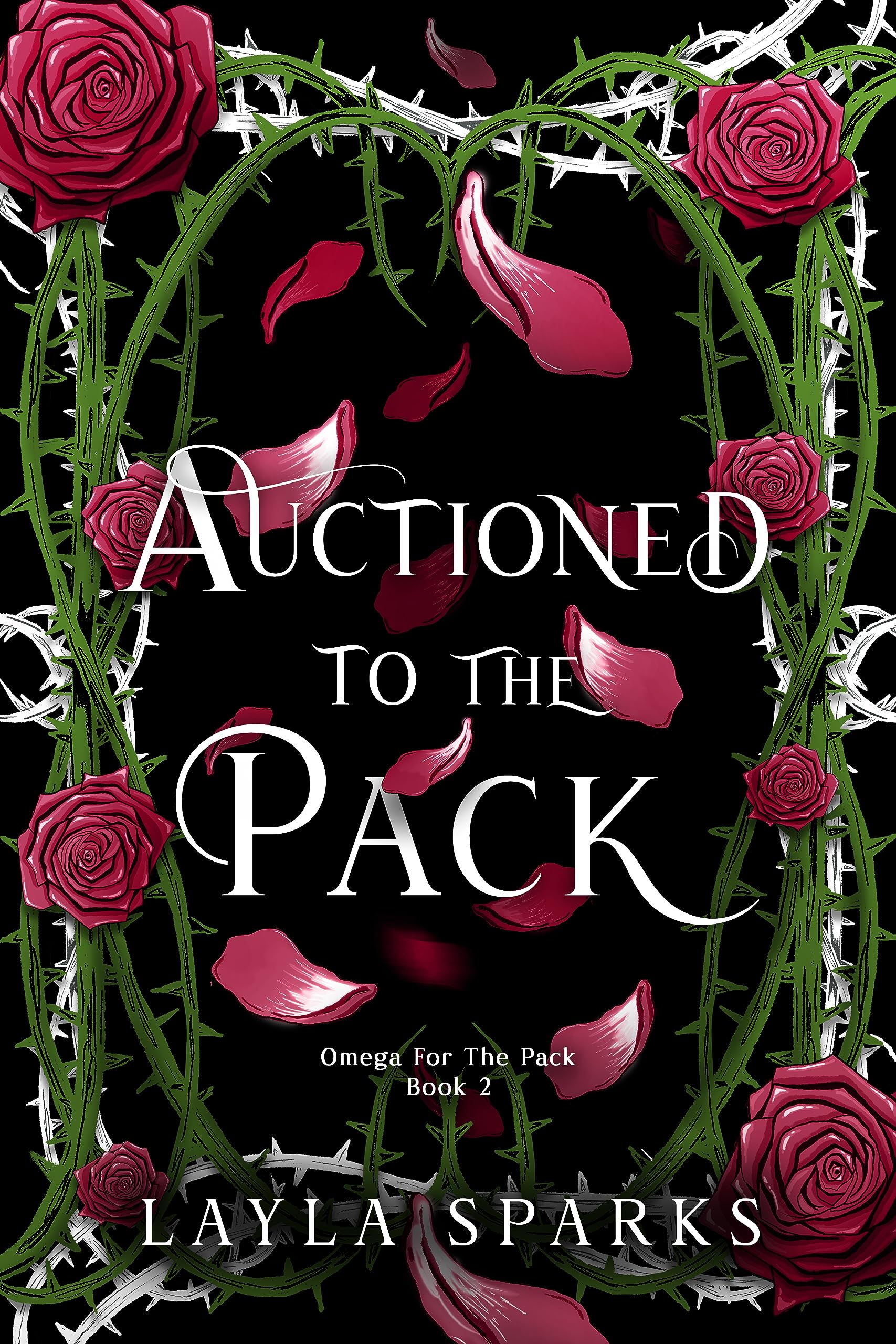 Auctioned to The Pack: Dark Why Choose Romance (Howl's Edge Island: Omega For The Pack Book 2)