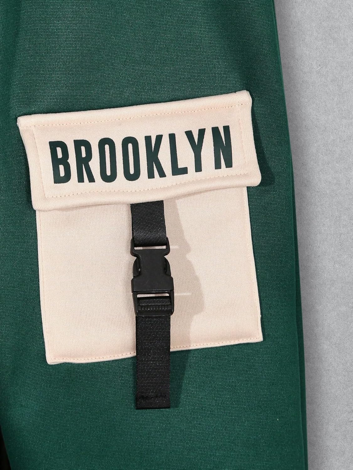 Boys Sweatsuit Outfits 2 Pieces Letter Graphic Bomber Varsity Jacket and Jogger Sweatpants Tracksuit Set for 7-14Y - Image 7