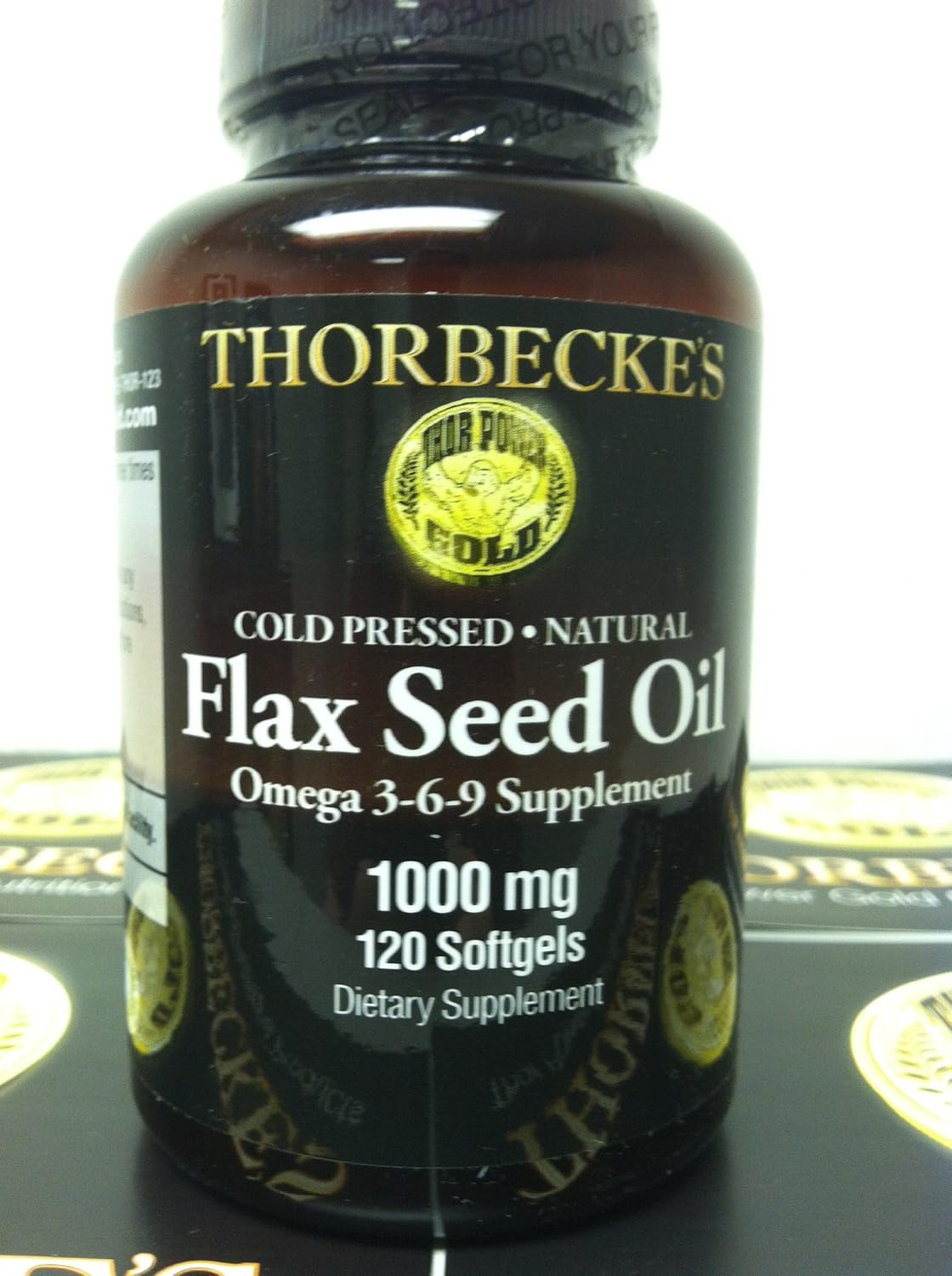 Flax Seed Oil 1000mg 120 Gels Health & Household