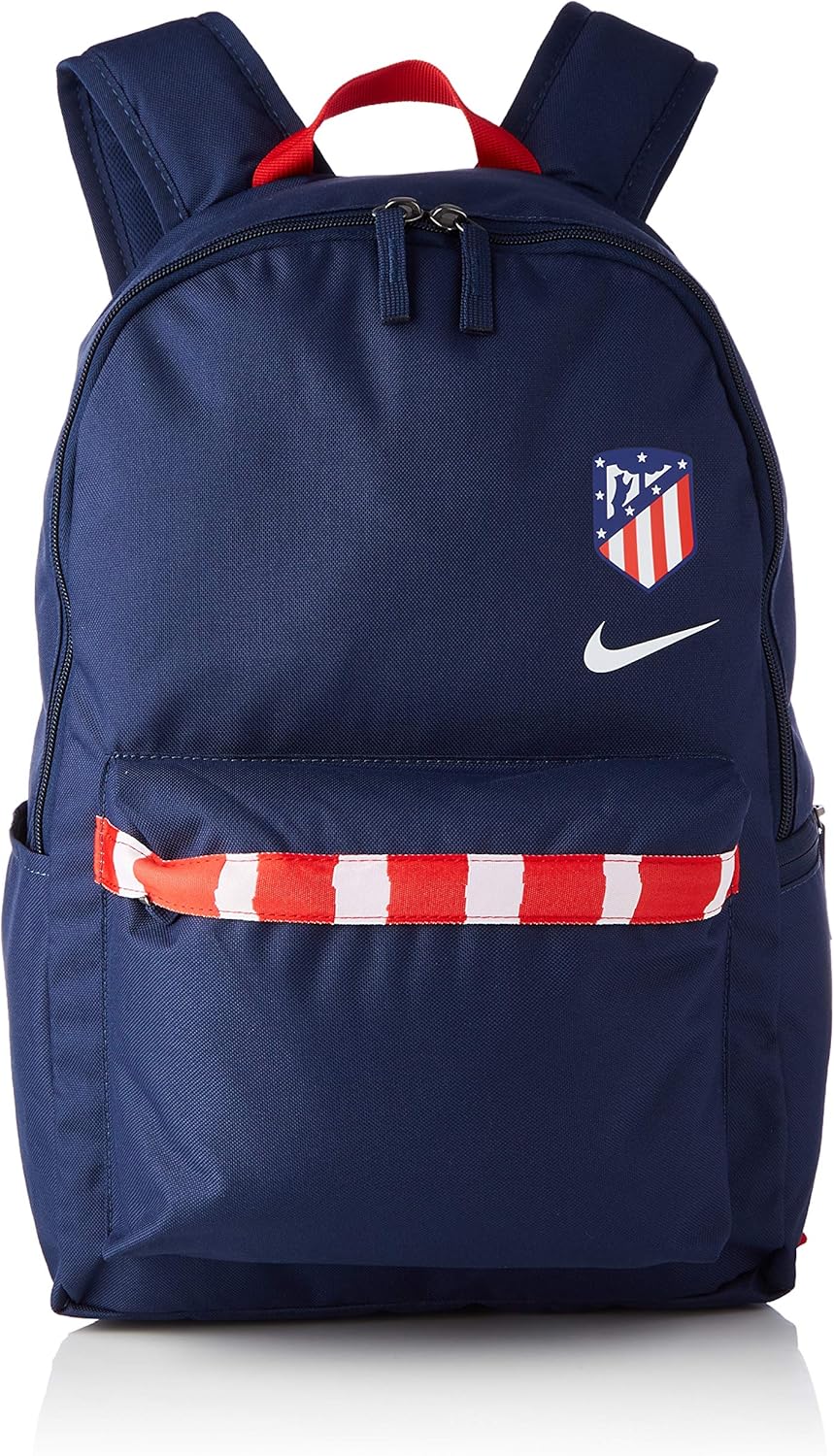 Nike Unisex's ATM NK Stadium BKPK-FA20 Backpack, Midnight Navy/Sport red/(White), MISC