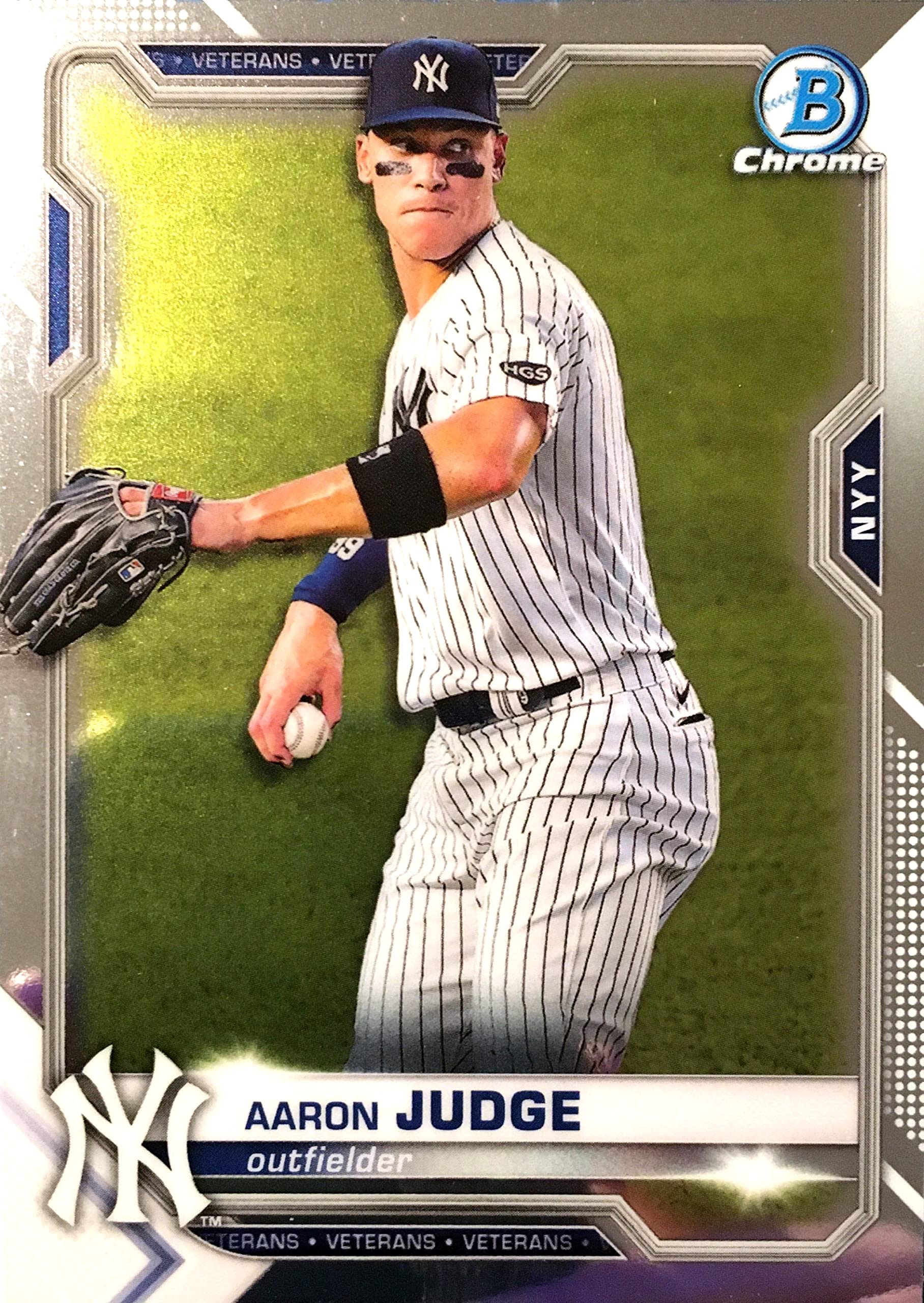 Amazon.com: 2021 Bowman Chrome #25 Aaron Judge : Collectibles 