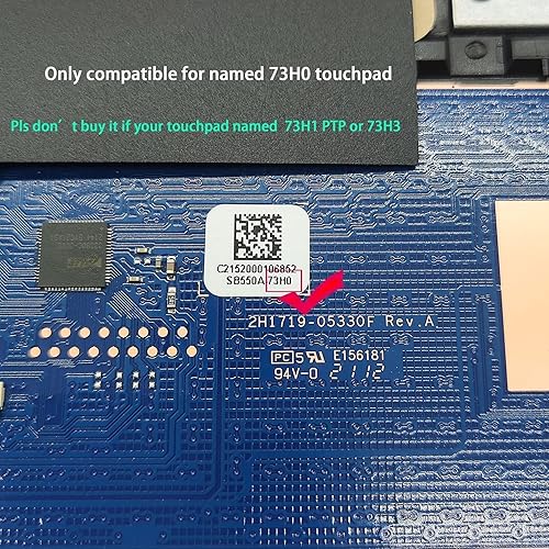 Miniatura 3 de Funda superior de repuesto para HP 17-by 17-ca 17t-by 17z-ca Series Laptop 73H0 Touchpad y teclado retroiluminado ODD cubierta superior L70716-001