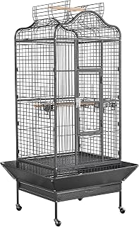 Yaheetech cage toit ouvrable 81 × 77 × 160