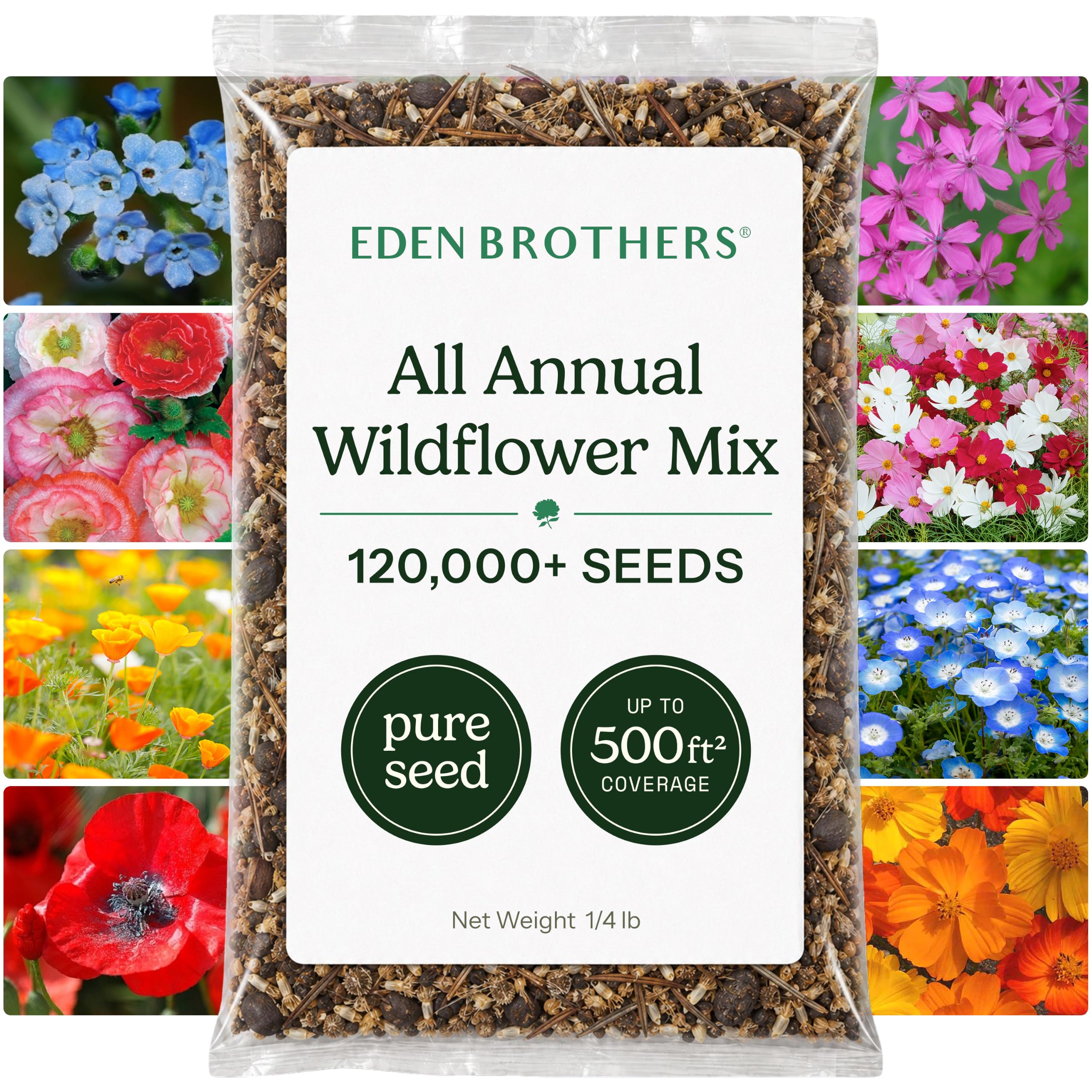 Eden Brothers All Annual Wildflower Mix