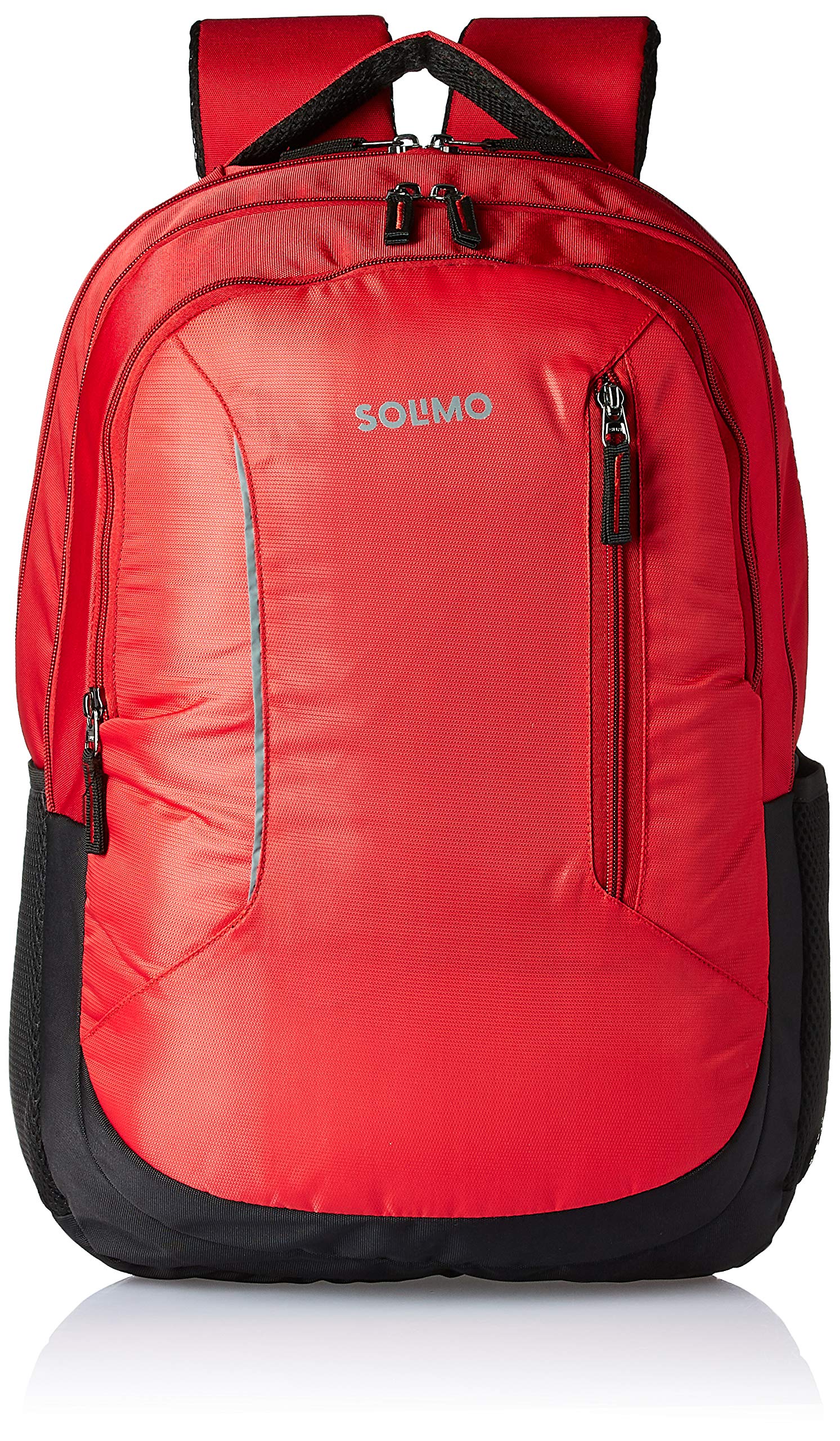Amazon Brand - Solimo Polyester Laptop Backpack for 15.6-inch Laptops, 27L (Red) (B08G5C3MHW) Amazon Price History, Amazon Price Tracker