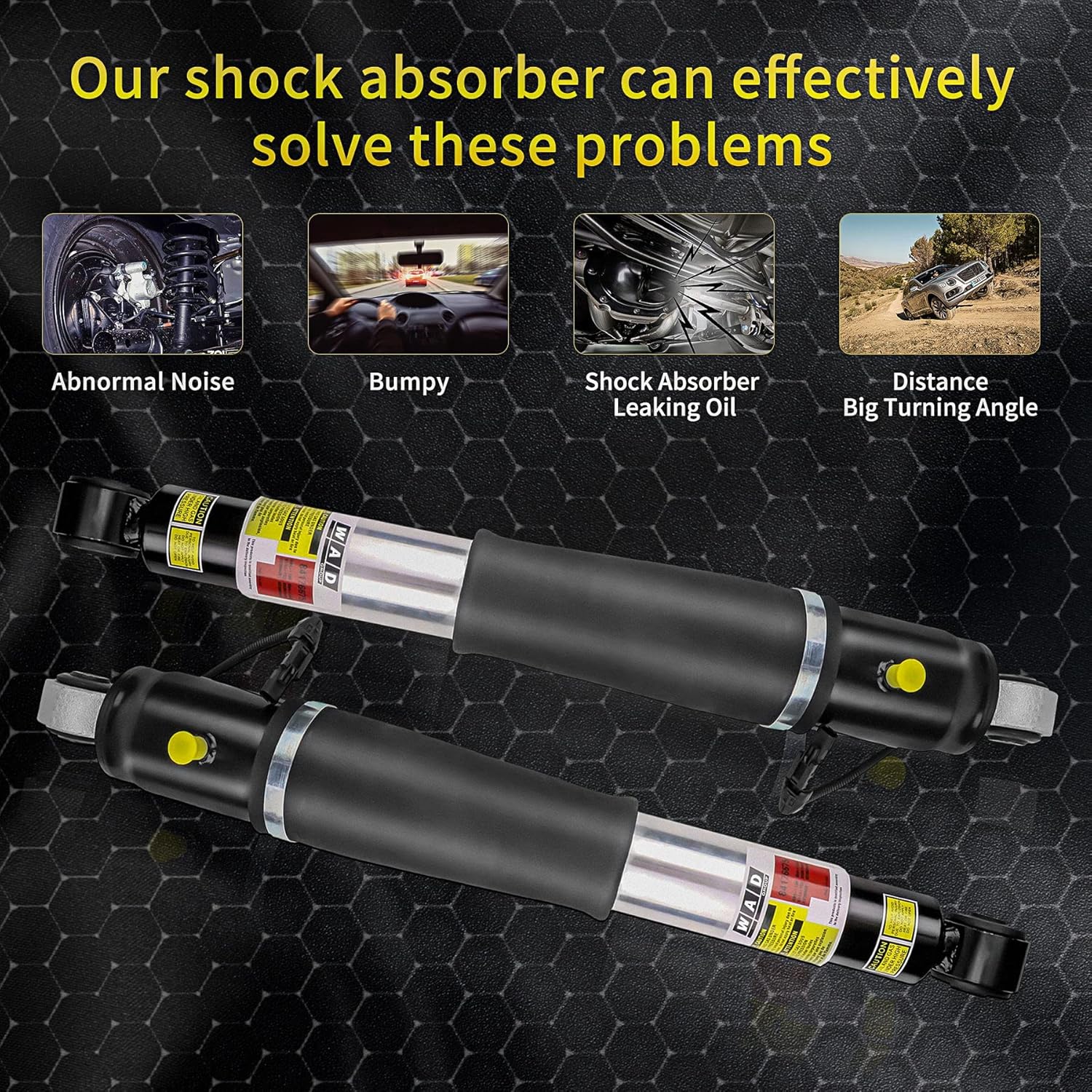 84176631 84176675 4PCS Front & Rear Shocks Struts Assembly Magnetic Ride Control Suspension For 2015-2020 Cadillac Escalade Chevy Tahoe Suburban GMC Yukon XL