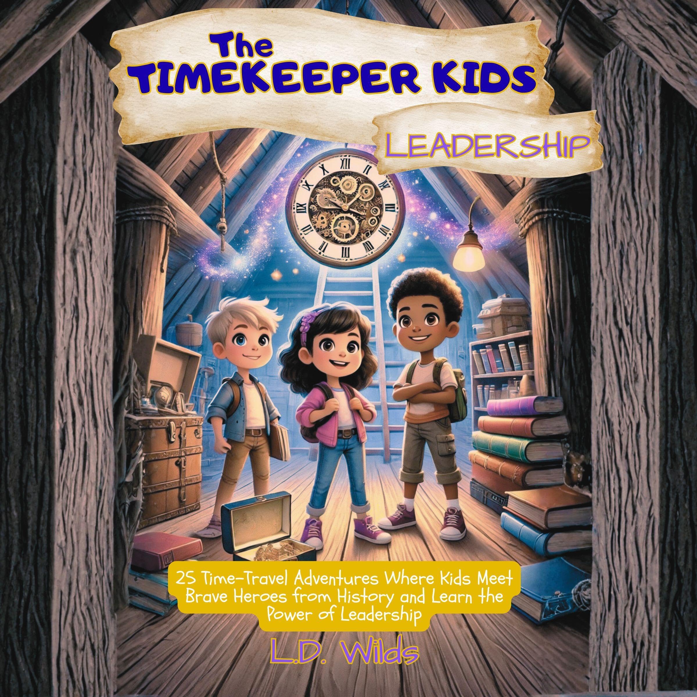 Cover art for The Timekeeper Kids: Leadership