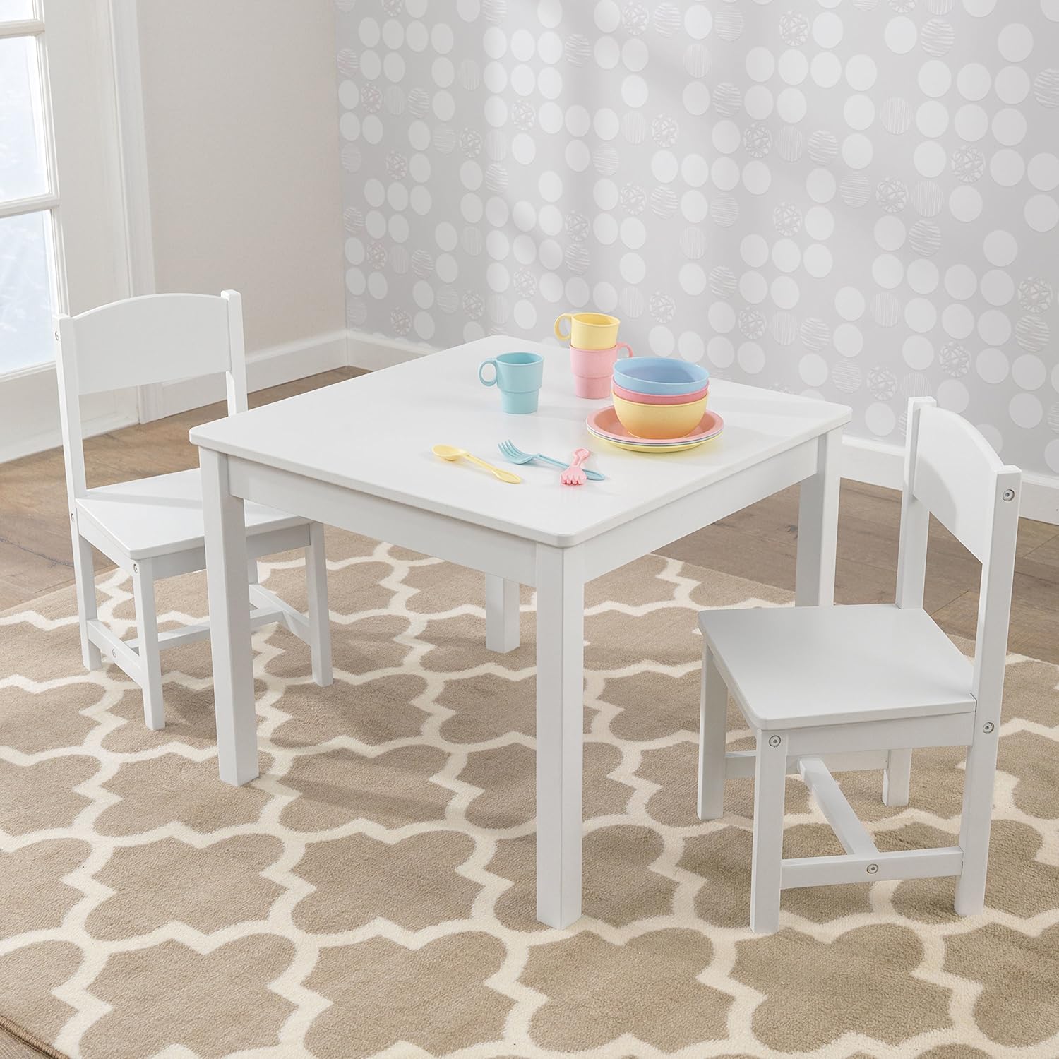 kidkraft white table