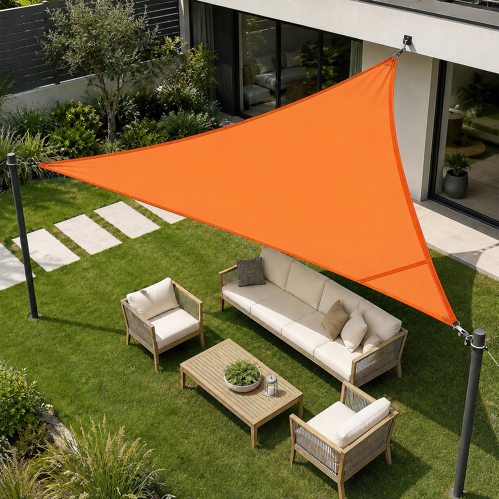 sonnensegel dreieck orange HYZYWON Dreieck, Sonnensegel, 3x3x3 m, Orange, Segeltuch, Sonnenfest, Wasserdicht, UV Schutz, Beinhaltet Seile, für Balkon Gärten Terrasse Pools (Orange, 3x3x3) Rennrad-Scheibenbremse entlüften und befüllen: (C) Montageservice GRÖSSE:42