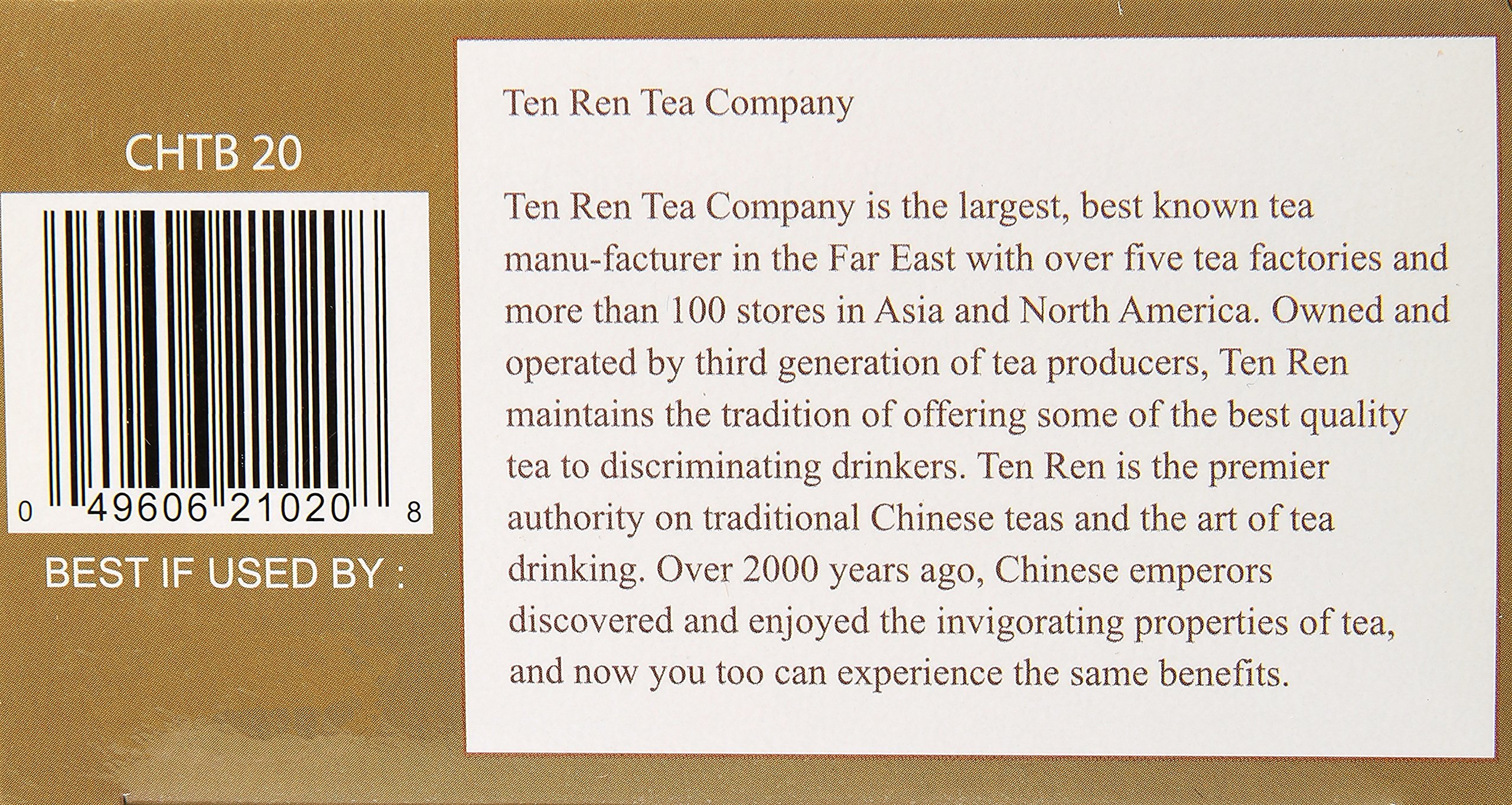 Ten Ren Chrysanthemum Tea, Taiwan Tea, Tea Bag Collection, 20 Bags