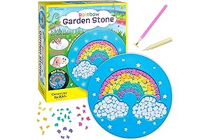 Creativity for Kids Rainbow Stone - Mosaic Stepping Stone Kit
