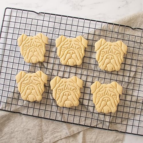 Miniatura 3 de Cortador de galletas Bulldog Inglés Cara, 1 pieza - Bakerlogy