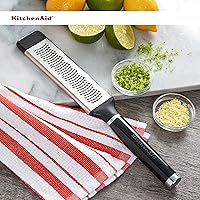 Vista 7 de KitchenAid KE321OHOBA Classic Etched Fine Grater, One Size, Black 2