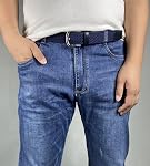 Men's Braided Elastic Belt - Stretch Casual Golf Belts for Men Big and Tall