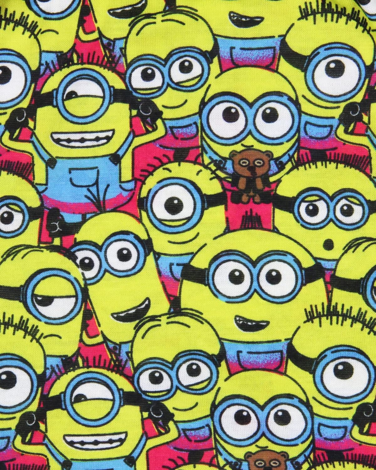 INTIMO Despicable Me Girls' Movie Minions Better Together Sleep Pajama Set Shorts - Image 5