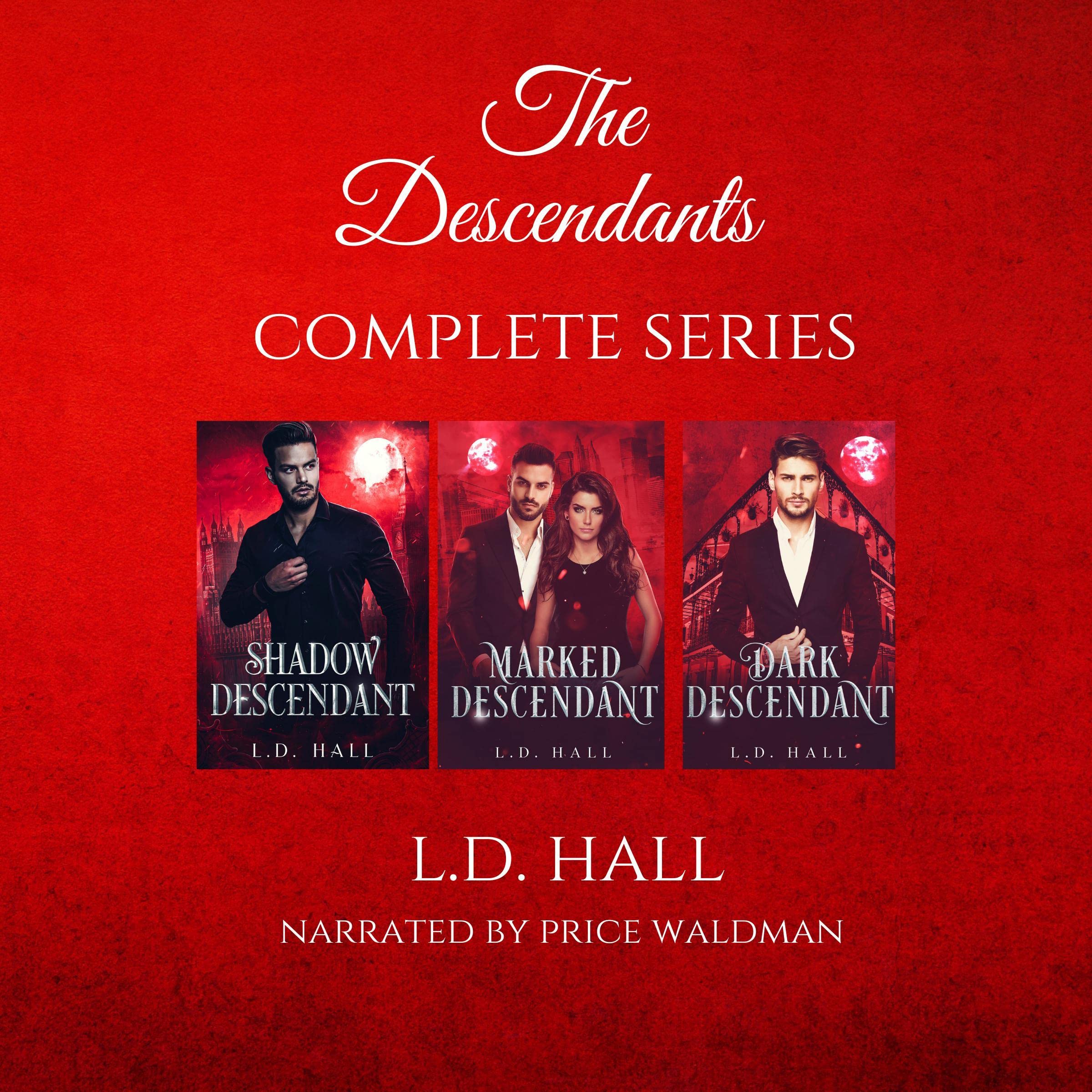 Cover art for The Descendants Series, Books 1-3