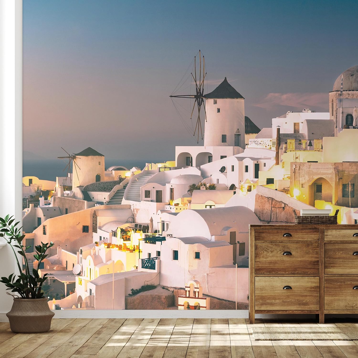 SIGNFORD Custom Wall Mural Prints with Your Photos Removable Wallpaper Personalized Wall Decorration for Bedroom Living Room - 96x96 inches