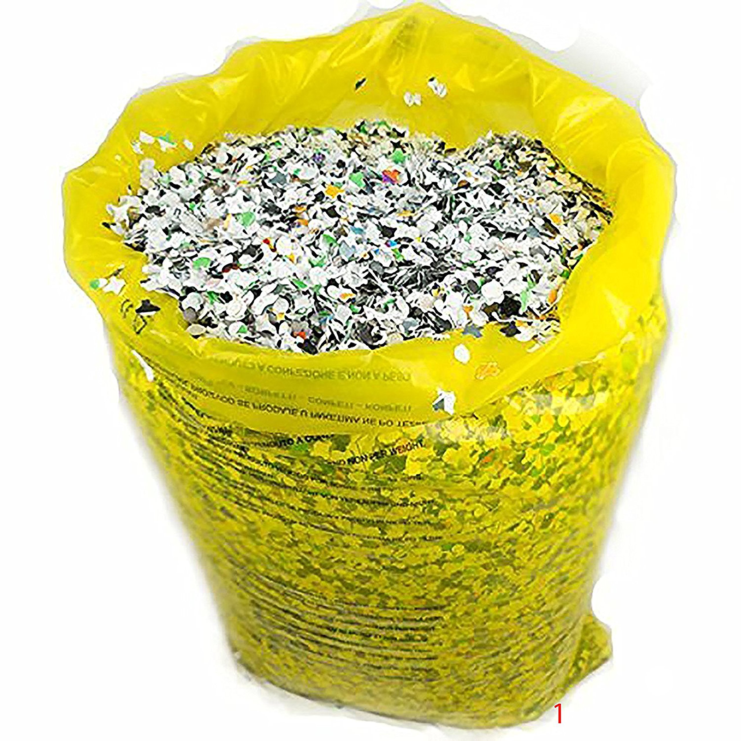Altpapierkonfetti im Sack