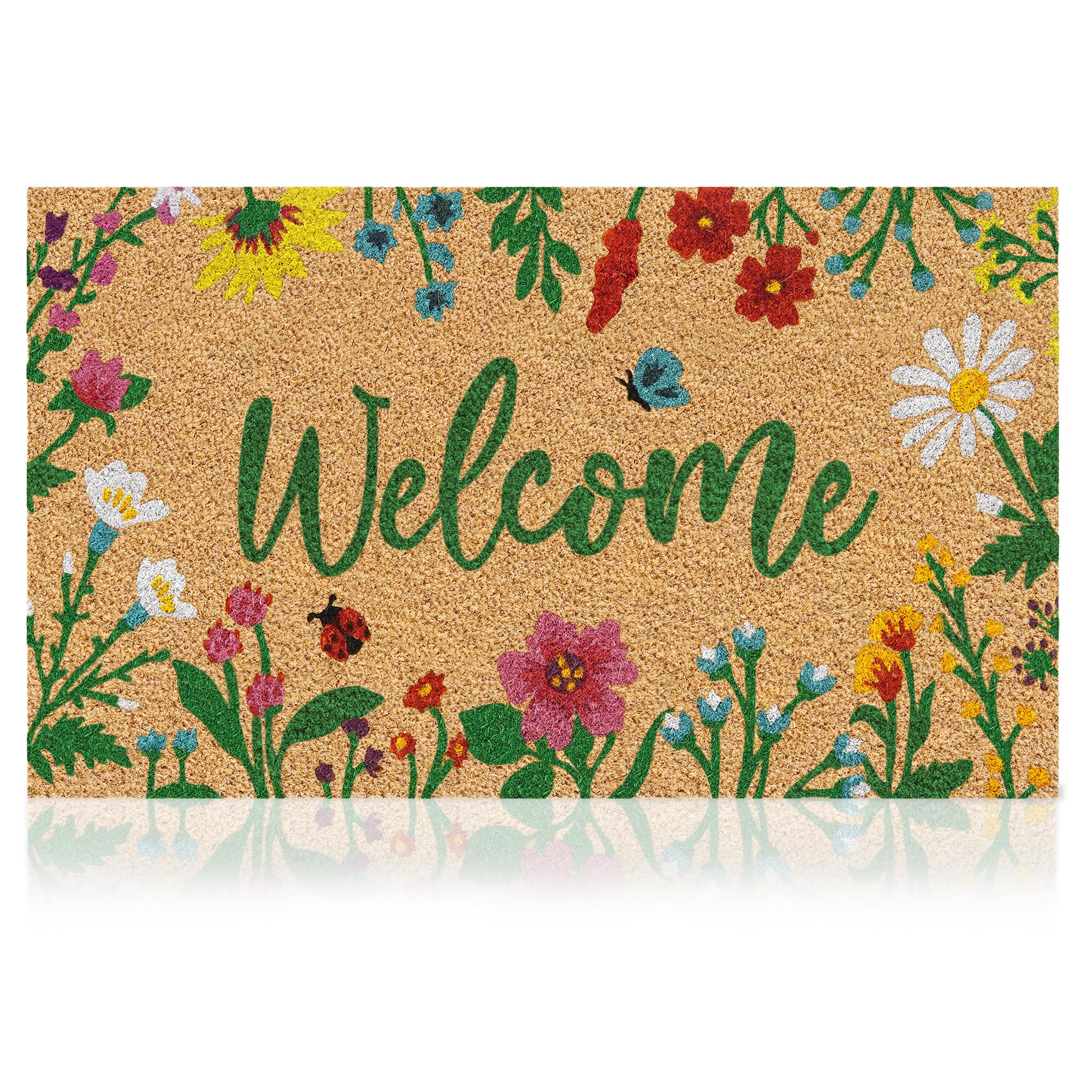 AMARU DOOR MATS Coir Welcome Mat