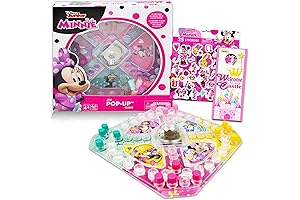 Disney Junior Minnie Mouse Pop Up Game: A Delightful Pop-Up Dice Minnie Mouse Board Game