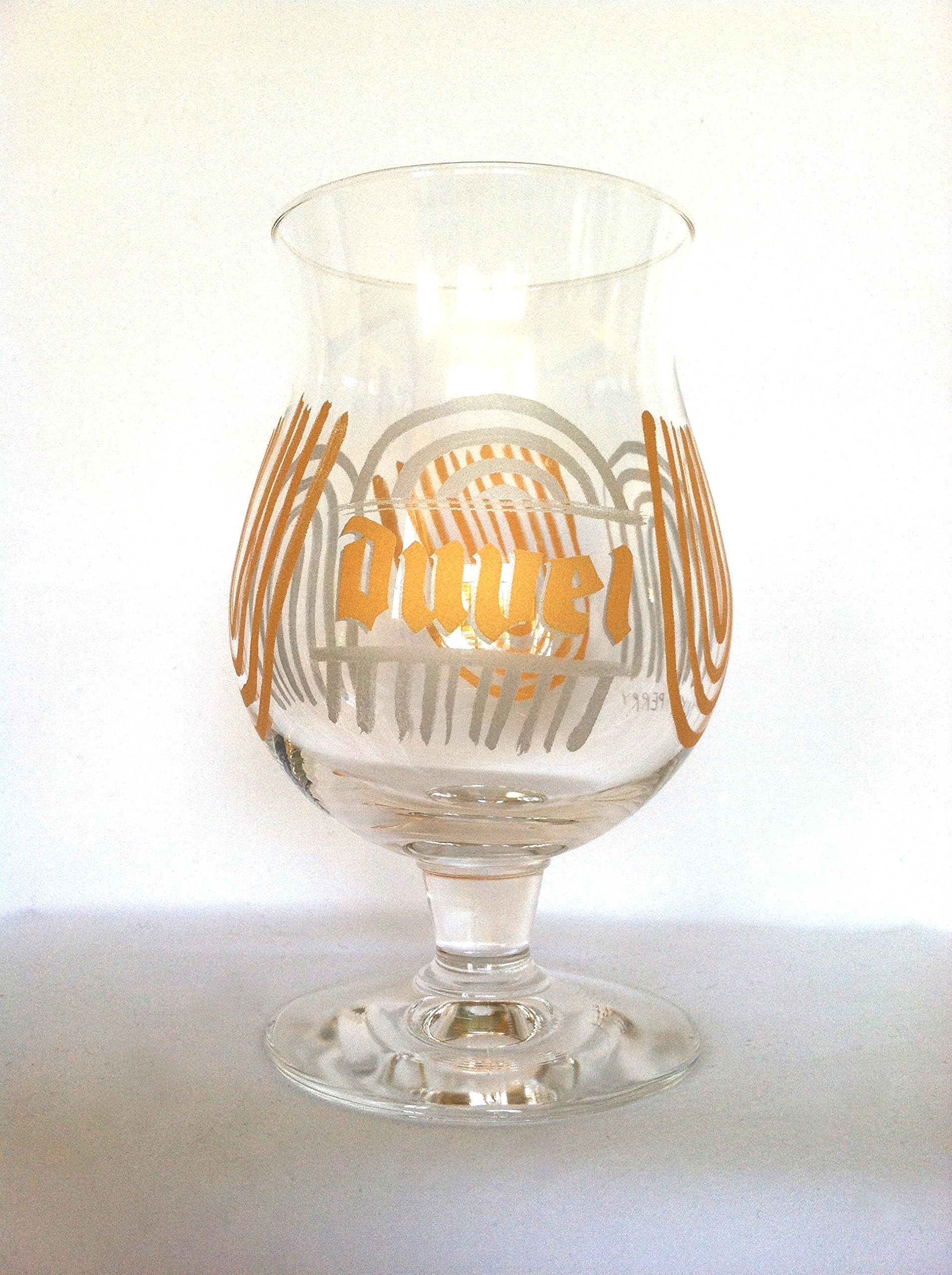 Duvel Beer Glass Mike Perry Gold & Silver (Duvel Artist Collection)