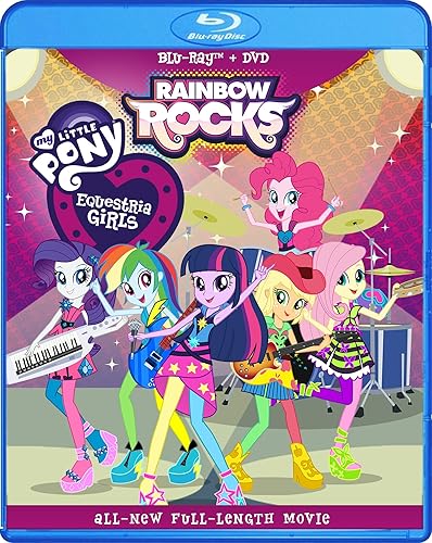 My Little Pony Equestria Girls Rainbow Rocks Blu-ray