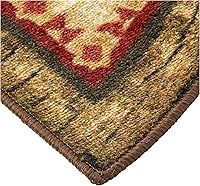 Vista 4 de Cozy Cabin Tapete tierno antiderrapante, para cocina de cabaña.