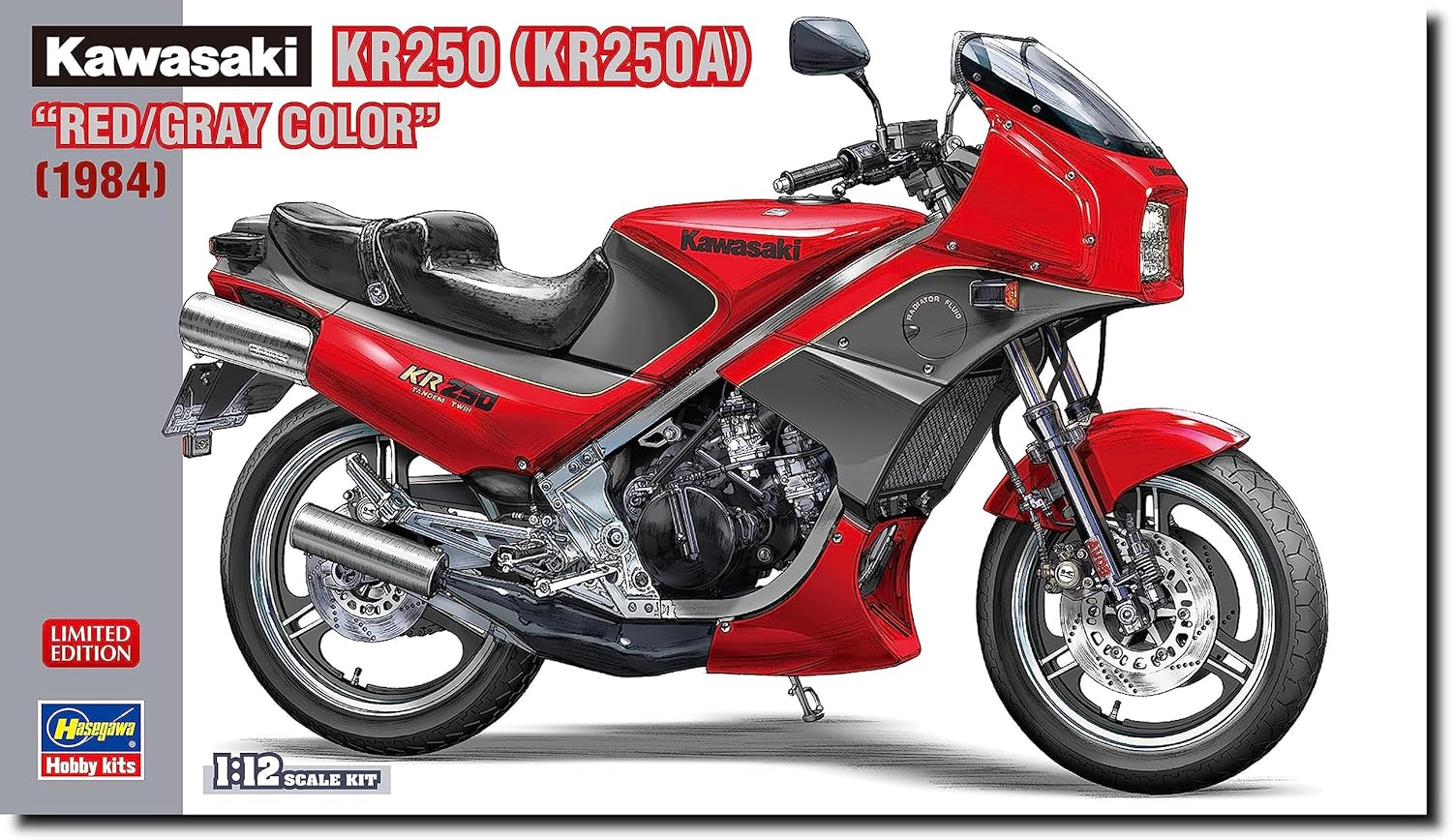 Hasegawa - kawasaki kr250 - 1/12 - hasegawa 21751