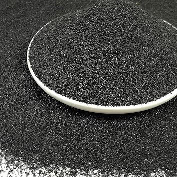 YISZM Aquarium Sand, 5lbs Black Fish Tank Sand, Aquarium Gravel Substrate for Aquascaping, Vivariums, Terrariums, Plants and Crafts