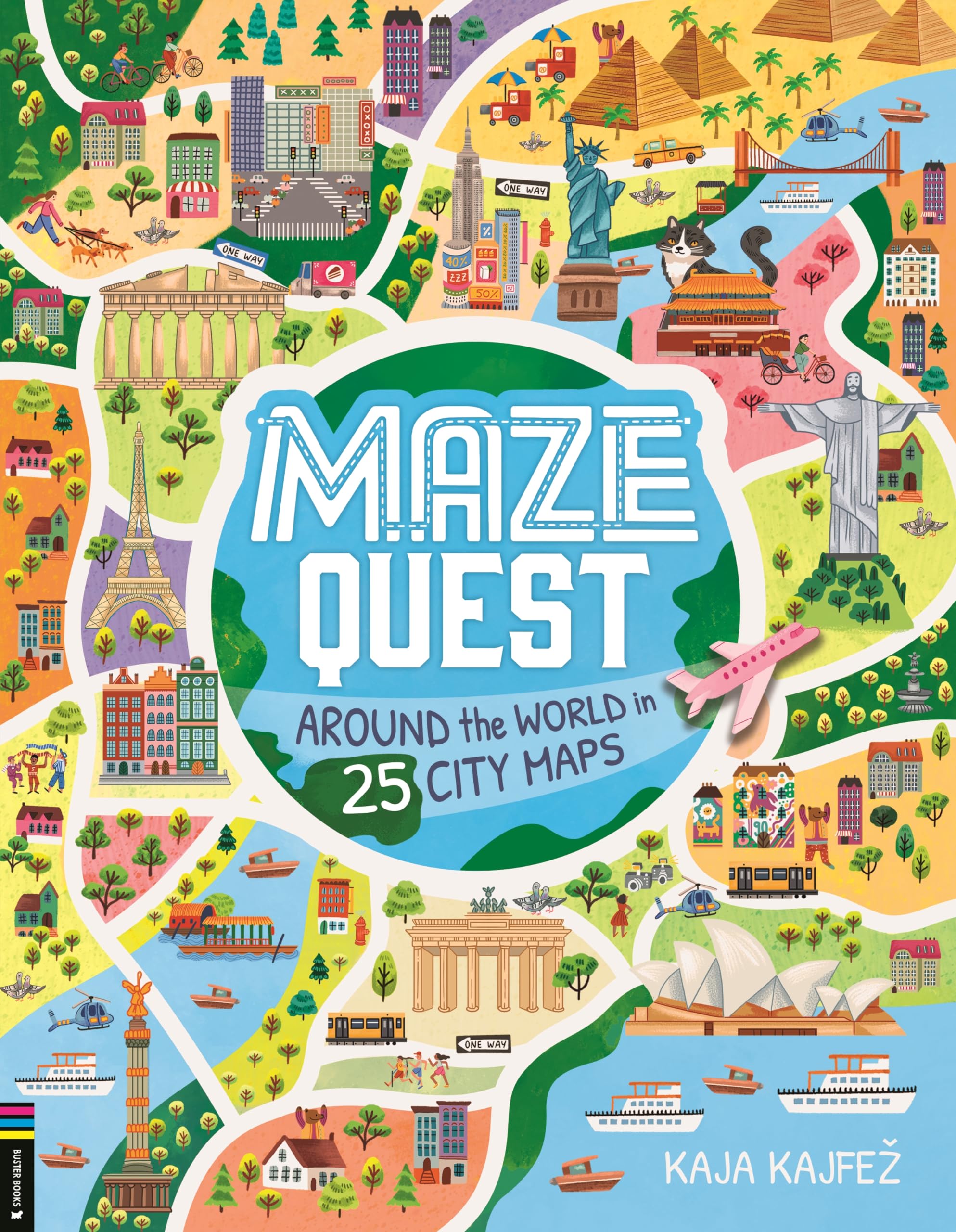 Maze Quest: Around the world in 25 city maps