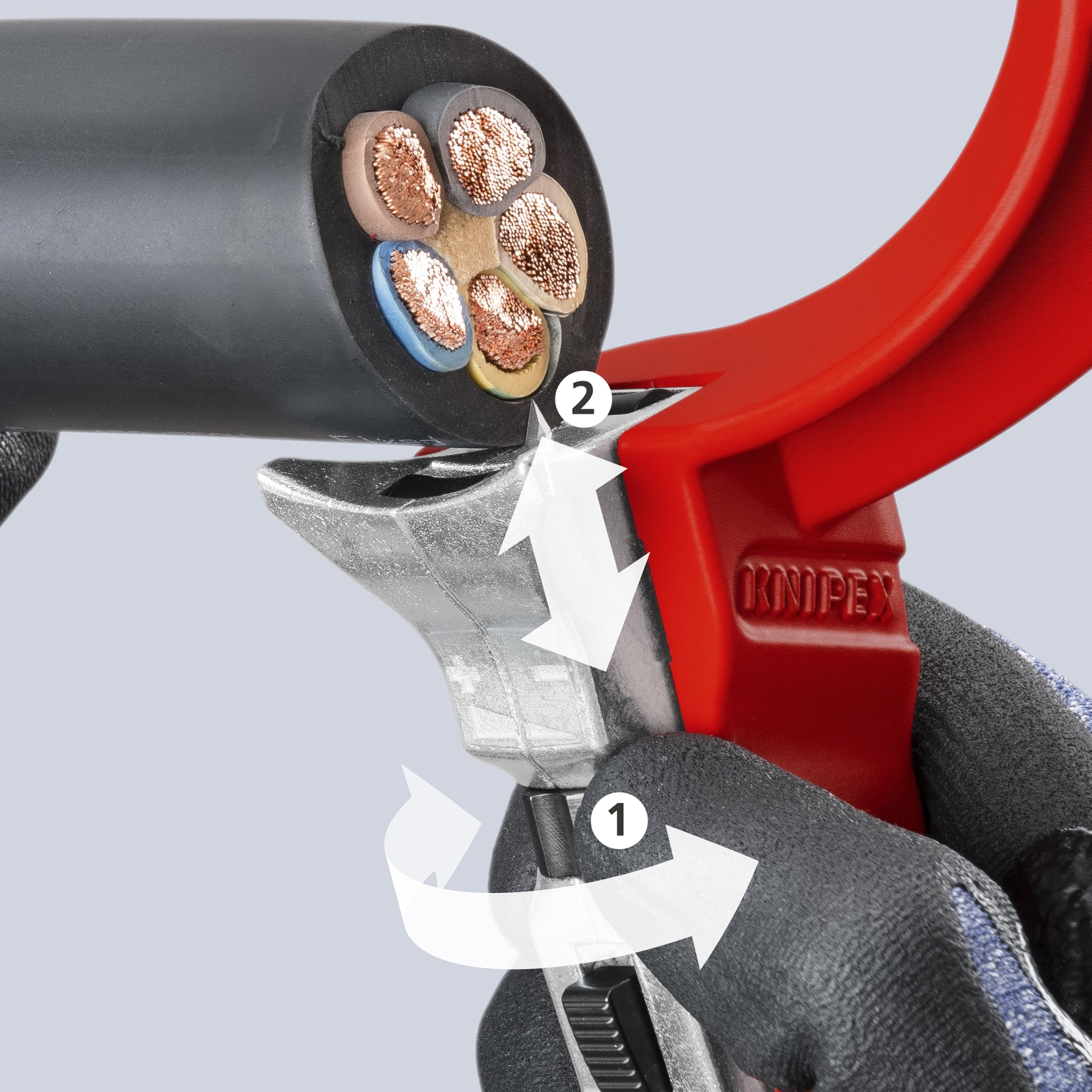 KNIPEX STX60 Abmantelungswerkzeug 225 mm, 16 45 220