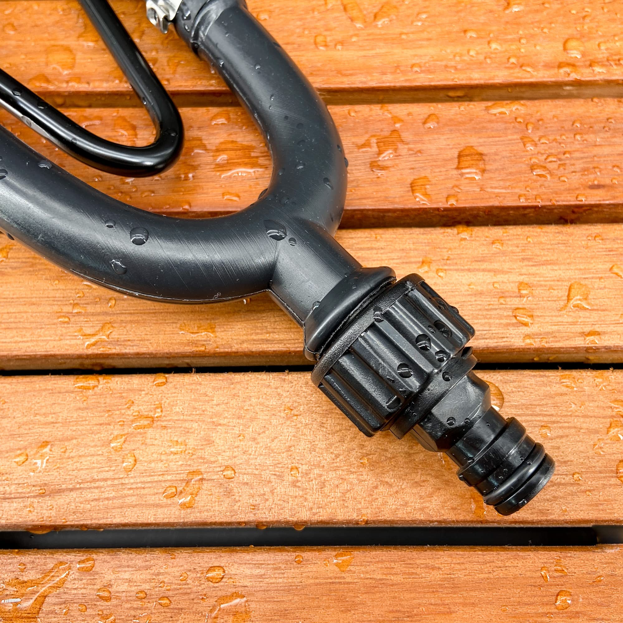 GATE14® Système de rinçage moteur Universel pour les moteurs hors-bord avec entrée d'eau à deux côtés